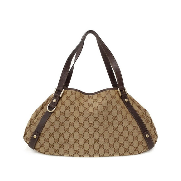 Gucci Bag Abbey Canvas Shoulder GG - Picture 1 of 8